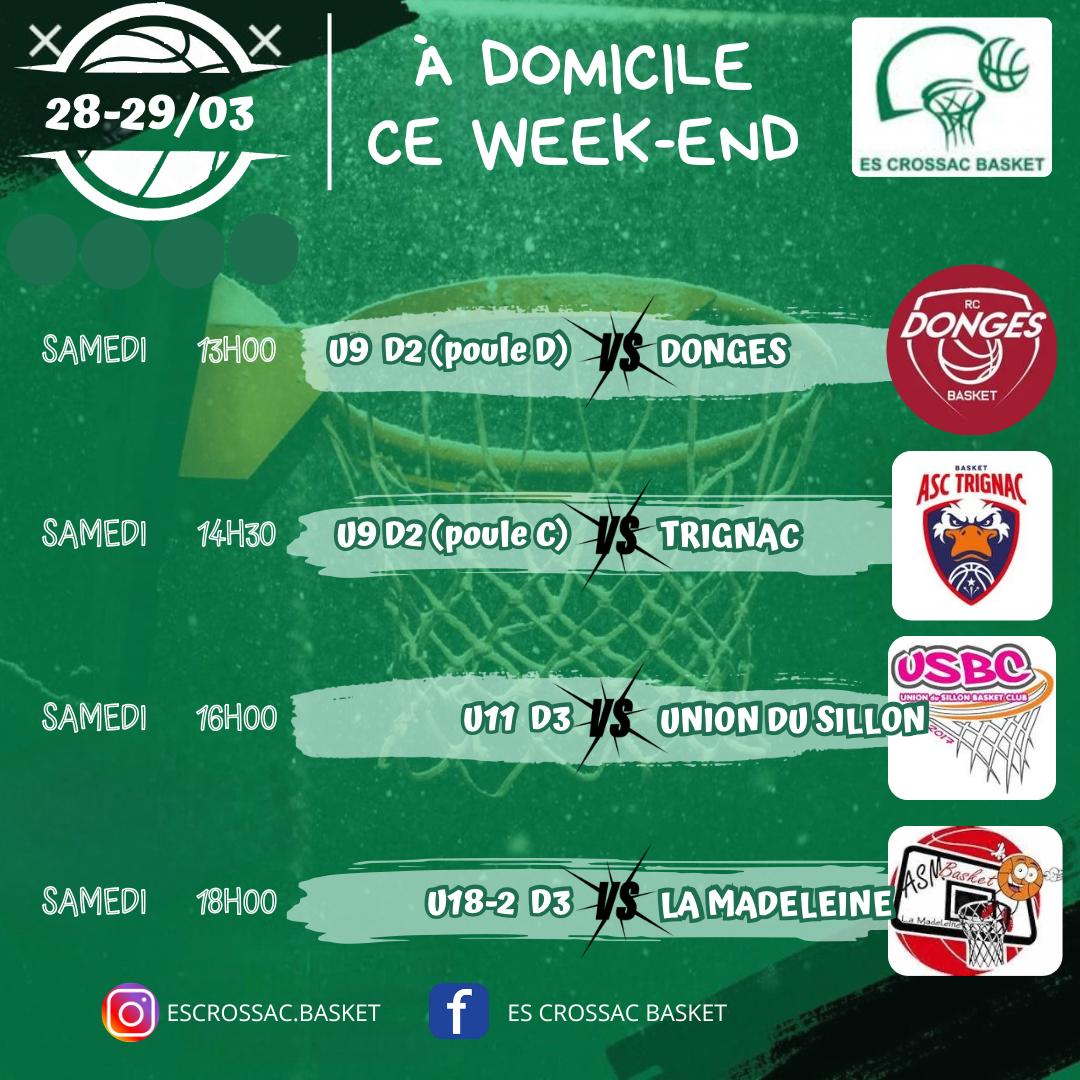 Week-end 28-29/03
