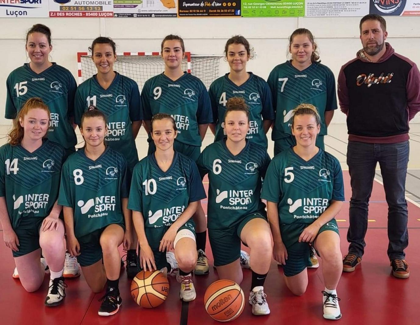 Seniors FEMININES- 2 - ES CROSSAC BASKET
