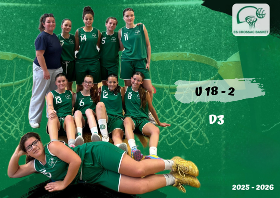 Cadettes 2 - ES CROSSAC BASKET