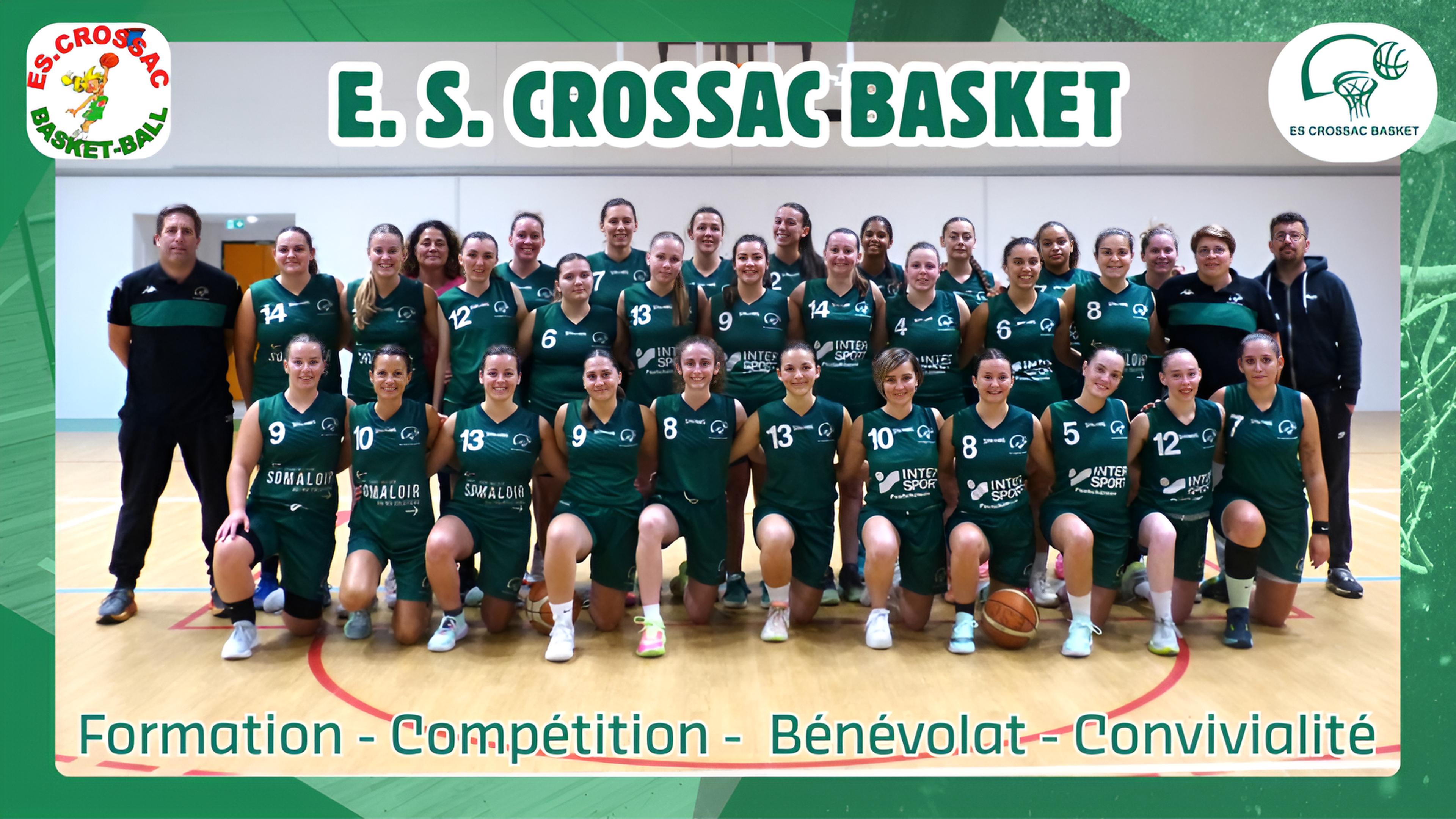 Bannière ES CROSSAC BASKET